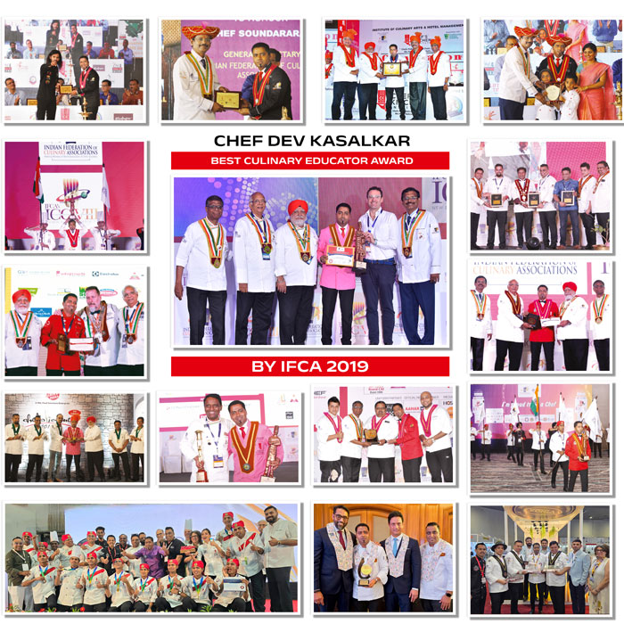 Best Culinary Educator Award 2019 – Chef Dev Kasalkar